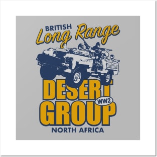 Long Range Desert Group LRDG Posters and Art